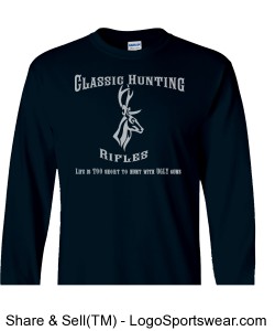 Gildan Adult Ultra Cotton Long Sleeve T-Shirt  Design Zoom