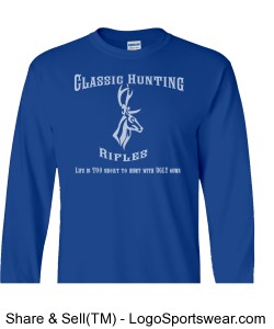Gildan Adult Ultra Cotton Long Sleeve T-Shirt  Design Zoom
