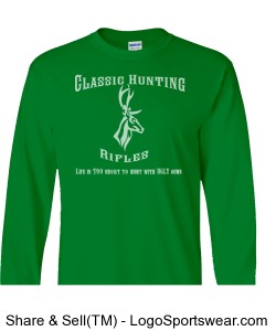 Gildan Adult Ultra Cotton Long Sleeve T-Shirt  Design Zoom