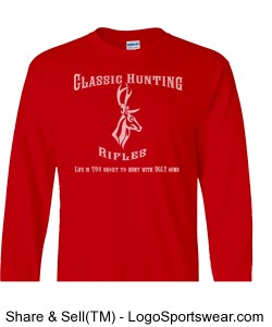 Gildan Adult Ultra Cotton Long Sleeve T-Shirt  Design Zoom