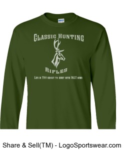 Gildan Adult Ultra Cotton Long Sleeve T-Shirt  Design Zoom