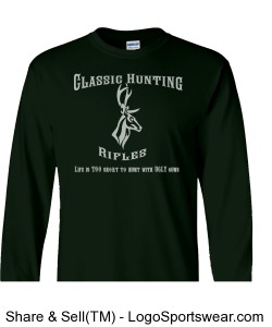 Gildan Adult Ultra Cotton Long Sleeve T-Shirt  Design Zoom